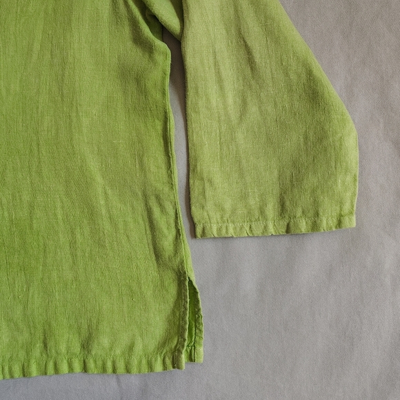 Hot Cotton by Marc Ware Linen Top - Picture 3 of 6